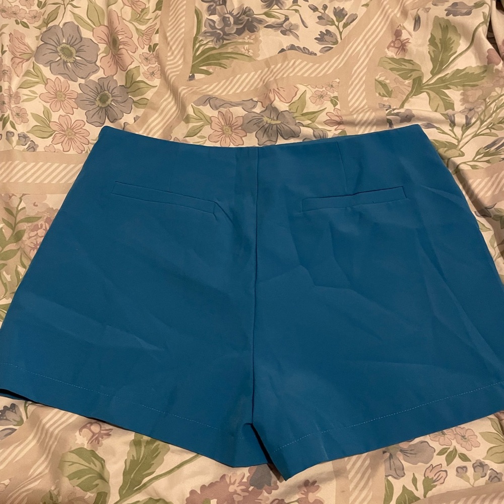 2 Women's Blue and a green mini skorts size L